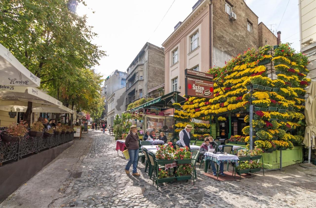 Boutique Hotel Travelling Actor - Skadarlija Bělehrad Exteriér fotografie