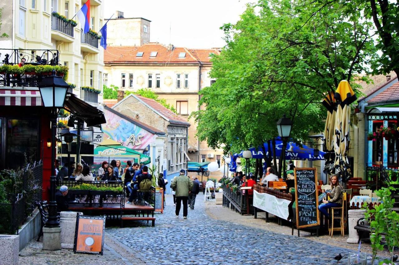 Boutique Hotel Travelling Actor - Skadarlija Bělehrad Exteriér fotografie